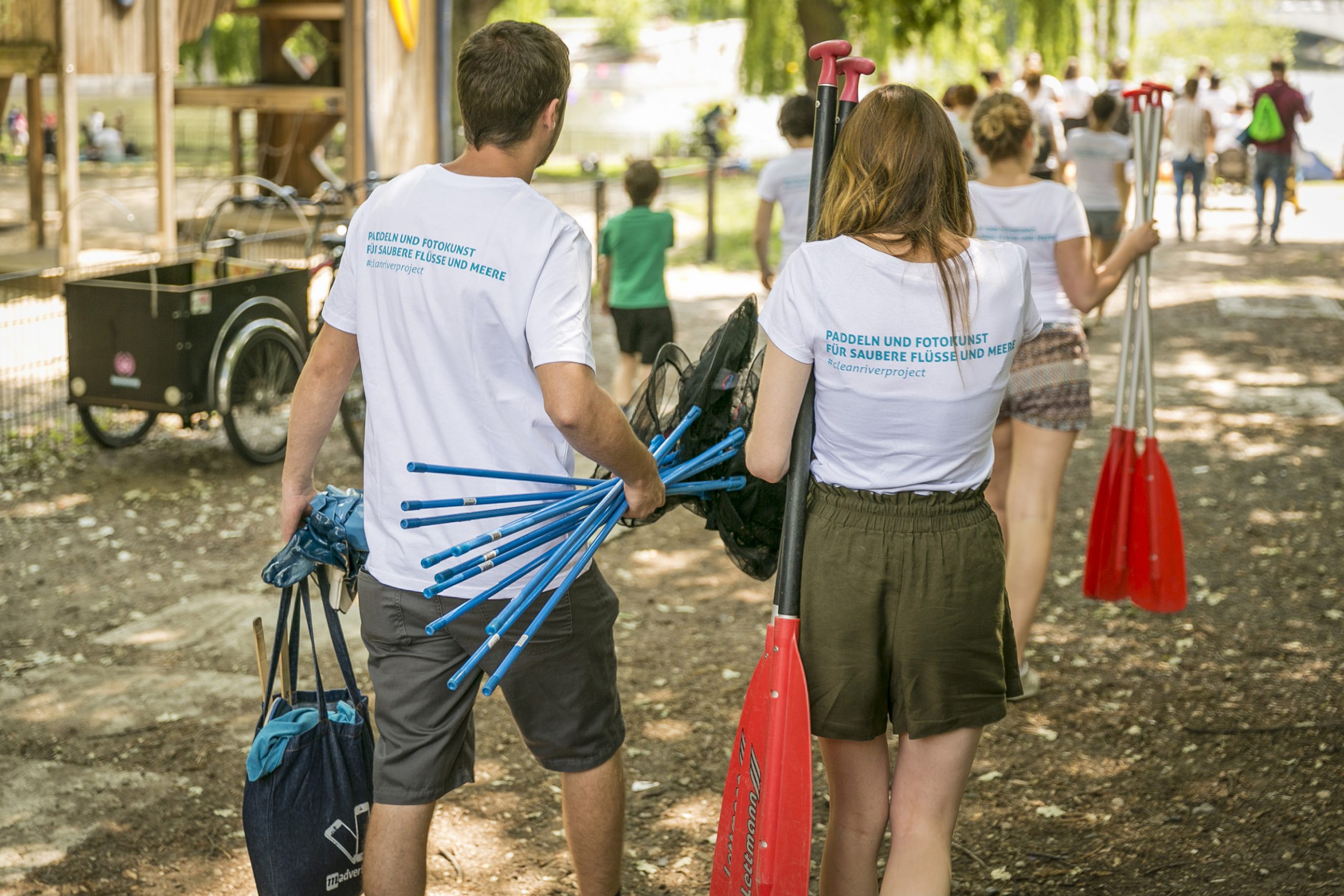 Aktiv gegen Plastikverschmutzung für saubere Flüsse und Meere : Clean