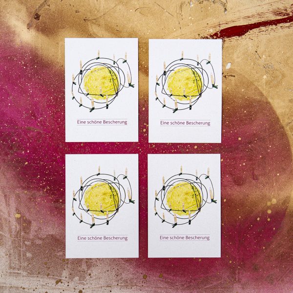 Weihnachtskarten - Eine schöne Bescherung (Postkartenset)