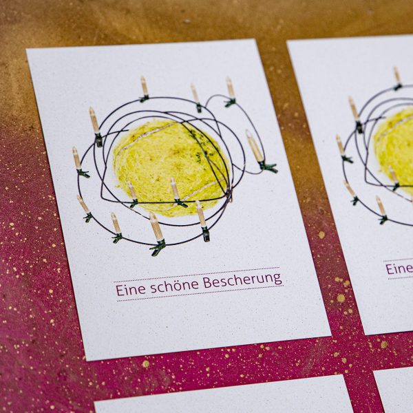 Weihnachtskarten - Eine schöne Bescherung (Postkartenset) – Bild 2